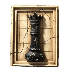 Chess Queen wall plaque